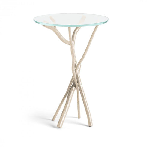 Hubbardton Forge Brindille Accent Table in Bronze Finish Model: 750110-05-VA0715