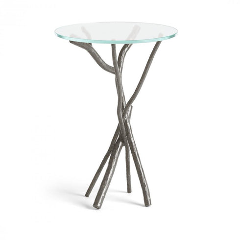 Hubbardton Forge Brindille Accent Table in Bronze Finish Model: 750110-05-VA0715
