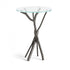 Hubbardton Forge Brindille Accent Table in Bronze Finish Model: 750110-05-VA0715