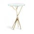 Hubbardton Forge Brindille Accent Table in Bronze Finish Model: 750110-05-VA0715