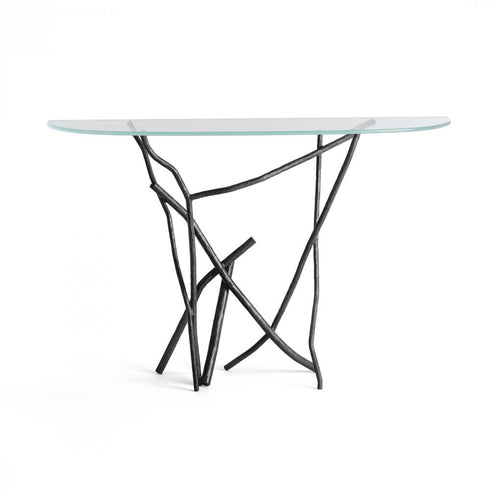 Hubbardton Forge Brindille Console Table in Bronze Finish Model: 750112-05-VA0716