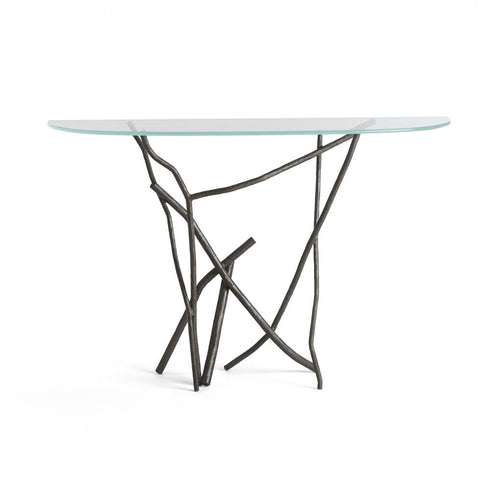 Hubbardton Forge Brindille Console Table in Bronze Finish Model: 750112-05-VA0716
