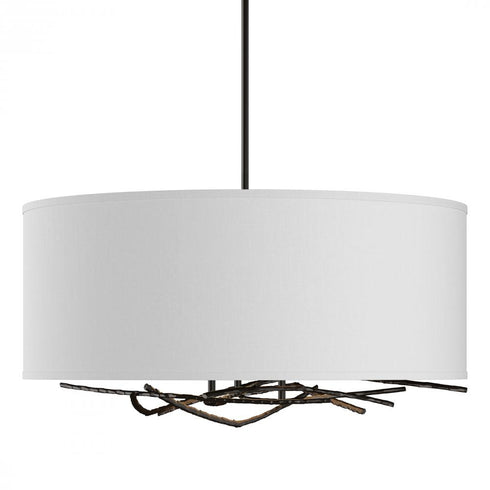 Hubbardton Forge Brindille Drum Shade Pendant Model: 137665-SKT-MULT-84-SE2201