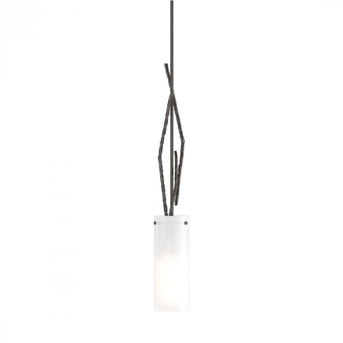 Hubbardton Forge Brindille Mini Pendant in Bronze Finish Model: 186670-SKT-MULT-05-GG0336