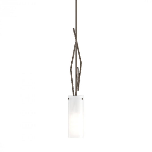 Hubbardton Forge Brindille Mini Pendant in Bronze Finish Model: 186670-SKT-MULT-05-GG0336