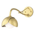 Hubbardton Forge Brooklyn 1 Light Double Shade Long Arm Sconce in Bronze Finish Model: 201377-SKT-05-02-GG0711