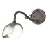 Hubbardton Forge Brooklyn 1 Light Single Shade Long Arm Sconce in Bronze Finish Model: 201376-SKT-05-02-GG0711