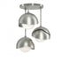 Hubbardton Forge Brooklyn 3 Light Double Shade Semi Flush Model: 121374-SKT-85-20-GG0711