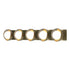 Hubbardton Forge Brooklyn 5 Light Straight Double Shade Bath Sconce in Black Finish Model: 201379-SKT-10-02-GG0711