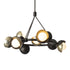 Hubbardton Forge Brooklyn 9 Light Double Shade Ring Pendant Model: 131068-SKT-MULT-20-85-GG0711