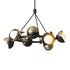 Hubbardton Forge Brooklyn 9 Light Double Shade Ring Pendant Model: 131068-SKT-MULT-82-89-GG0711