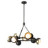Hubbardton Forge Brooklyn 9 Light Double Shade Ring Pendant Model: 131068-SKT-MULT-84-02-GG0711