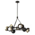 Hubbardton Forge Brooklyn 9 Light Double Shade Ring Pendant Model: 131068-SKT-MULT-84-02-GG0711