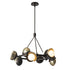 Hubbardton Forge Brooklyn 9 Light Double Shade Ring Pendant Model: 131068-SKT-MULT-84-02-GG0711