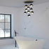 Hubbardton Forge Brooklyn 9 Light Double Shade Round Pendant Model: 131105-SKT-STND-20-84-GG0711