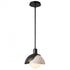 Hubbardton Forge Brooklyn Double Shade Art Glass Mini Pendant in White Finish Model: 181184-SKT-MULT-02-BB0757