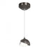 Hubbardton Forge Brooklyn Double Shade Low Voltage Mini Pendant in Bronze Finish Model: 161183-SKT-STND-05-02-GG0711