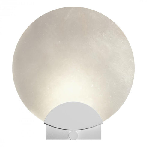 Hubbardton Forge Callisto 1 Light Sconce in White Finish Model: 201059-SKT-02-AR