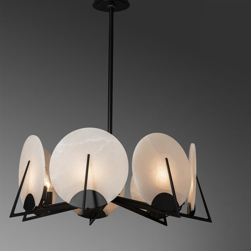 Hubbardton Forge Callisto 7 Light Pendant Model: 131059-SKT-MULT-14-AR