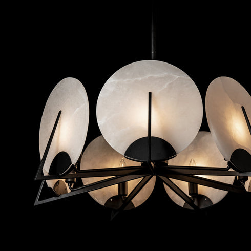 Hubbardton Forge Callisto 7 Light Pendant Model: 131059-SKT-MULT-84-AR