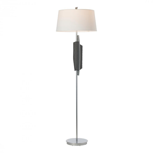 Hubbardton Forge Cambrian Floor Lamp in Sterling Finish Model: 241107-SKT-85-SL-SF2211