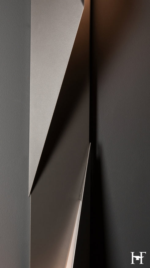 Hubbardton Forge Carbon Large Outdoor Sconce in Coastal Burnished Steel Finish Model: 302044-SKT-LFT-78