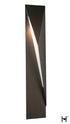 Hubbardton Forge Carbon Medium Outdoor Sconce in Coastal Oil Rubbed Bronze Finish Model: 302043-SKT-RGT-14