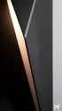 Hubbardton Forge Carbon Small Outdoor Sconce in Coastal Black Finish Model: 302042-SKT-RGT-80