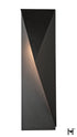 Hubbardton Forge Carbon Small Outdoor Sconce in Coastal Black Finish Model: 302042-SKT-RGT-80