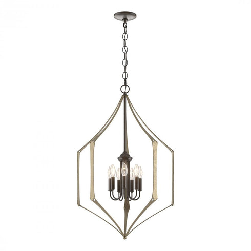 Hubbardton Forge Carousel Chandelier Model: 105025-SKT-14-20