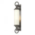 Hubbardton Forge Cavo Large Outdoor Wall Sconce in Coastal Oil Rubbed Bronze Finish Model: 303080-SKT-14-GG0034