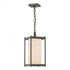 Hubbardton Forge Cela Large Outdoor Lantern in Coastal Oil Rubbed Bronze Finish Model: 362023-SKT-14-GG0731