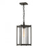 Hubbardton Forge Cela Large Outdoor Lantern in Coastal Oil Rubbed Bronze Finish Model: 362023-SKT-14-GG0731