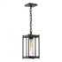 Hubbardton Forge Cela Medium Outdoor Lantern in Coastal Oil Rubbed Bronze Finish Model: 362021-SKT-14-GG0730