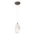 Hubbardton Forge Chrysalis 1 Light Large Pendant in White Finish Model: 161189-SKT-STND-02-BP0755