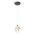 Hubbardton Forge Chrysalis 1 Light Small Pendant in White Finish Model: 161188-SKT-STND-02-BP0754