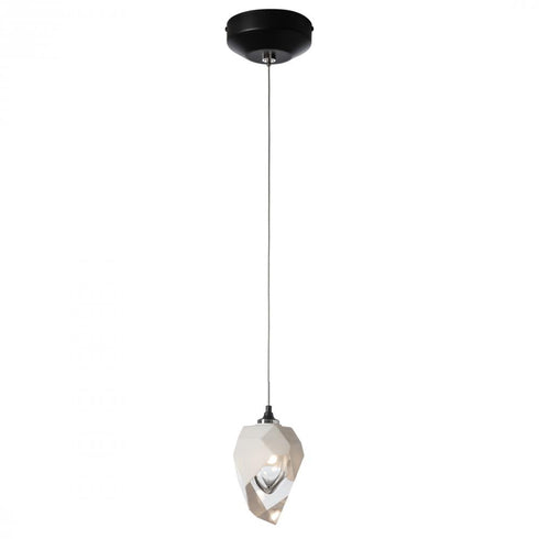 Hubbardton Forge Chrysalis 1 Light Small Pendant in White Finish Model: 161188-SKT-STND-02-BP0754