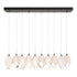 Hubbardton Forge Chrysalis 10 Light Large Crystal Pendant Model: 131144-SKT-STND-85-WP0755
