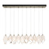 Hubbardton Forge Chrysalis 10 Light Large Crystal Pendant Model: 131144-SKT-STND-86-WP0755