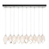Hubbardton Forge Chrysalis 10 Light Large Crystal Pendant Model: 131144-SKT-STND-86-WP0755