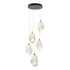 Hubbardton Forge Chrysalis 5 Light Large Crystal Pendant Model: 131138-SKT-STND-82-WP0755