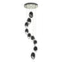 Hubbardton Forge Chrysalis 9 Light Large Crystal Pendant Model: 131141-SKT-STND-82-BP0755
