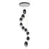 Hubbardton Forge Chrysalis 9 Light Large Crystal Pendant Model: 131141-SKT-STND-82-BP0755