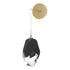 Hubbardton Forge Chrysalis Large Low Voltage Sconce in White Finish Model: 201398-SKT-02-BP0755