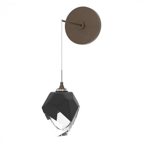 Hubbardton Forge Chrysalis Small Low Voltage Sconce in White Finish Model: 201397-SKT-02-BP0754