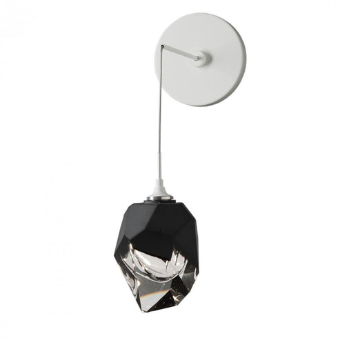 Hubbardton Forge Chrysalis Small Low Voltage Sconce in White Finish Model: 201397-SKT-02-BP0754
