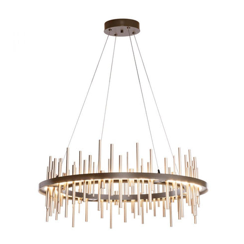 Hubbardton Forge Cityscape Circular LED Pendant Model: 139910-LED-STND-03-82