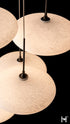 Hubbardton Forge Clouds 5 Light Pendant in Dark Smoke Finish Model: 131146-SKT-STND-07-GS0818
