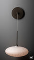 Hubbardton Forge Clouds Low Voltage Sconce in Dark Smoke Finish Model: 201399-SKT-07-GS0818