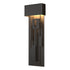 Hubbardton Forge Collage Large Dark Sky Friendly LED Outdoor Sconce in Coastal Oil Rubbed Bronze Finish Model: 302523-LED-14